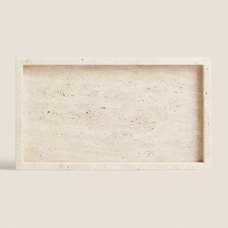 Travertine Stone Tray Sumac Store Small