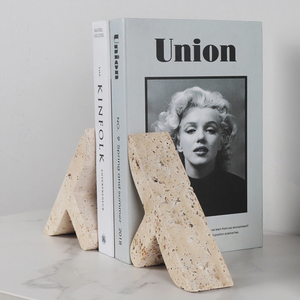 Travertine Stone T Bookends Marilyn Monroe Union Magazine