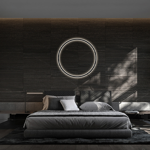 Open image in slideshow, Minimalist LED Ring Wall Lamp - Sumac Store
