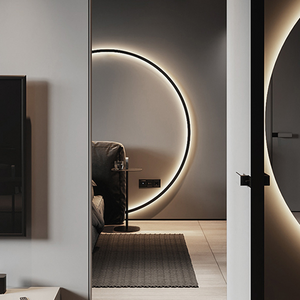 Minimalist LED Ring Wall Lamp - Sumac Store